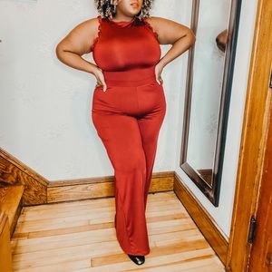 Two Piece Bodysuit & Pant Set